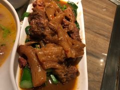 沙爹牛筋腩时蔬-翠华餐厅