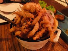 酸橘汁腌鲈鱼配炸鱿鱼-El Bodegon阿根廷秘鲁餐厅(幸福路店)