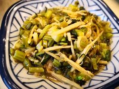 虾籽茭白咸菜面-朱洪元苏式面馆(绿宝广场店)