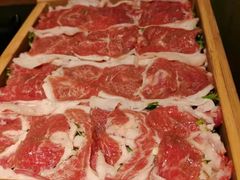现切鲜羊上脑-老墙根涮肉·铜锅·烧烤(欢乐谷·王四营店)