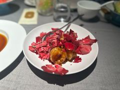 玫瑰花宫保虾丸子-南堂馆·新川菜(春熙路店)