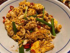 香醋炒土鸡蛋-荆九爷爆炒桥头三嫩(浙大店)