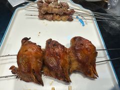 熟烤鸡头-高家烧鸽子烧烤店63年