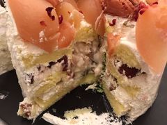 日式白桃淡奶油蛋糕-小苍兰风铃草蛋糕甜品(沈阳店)