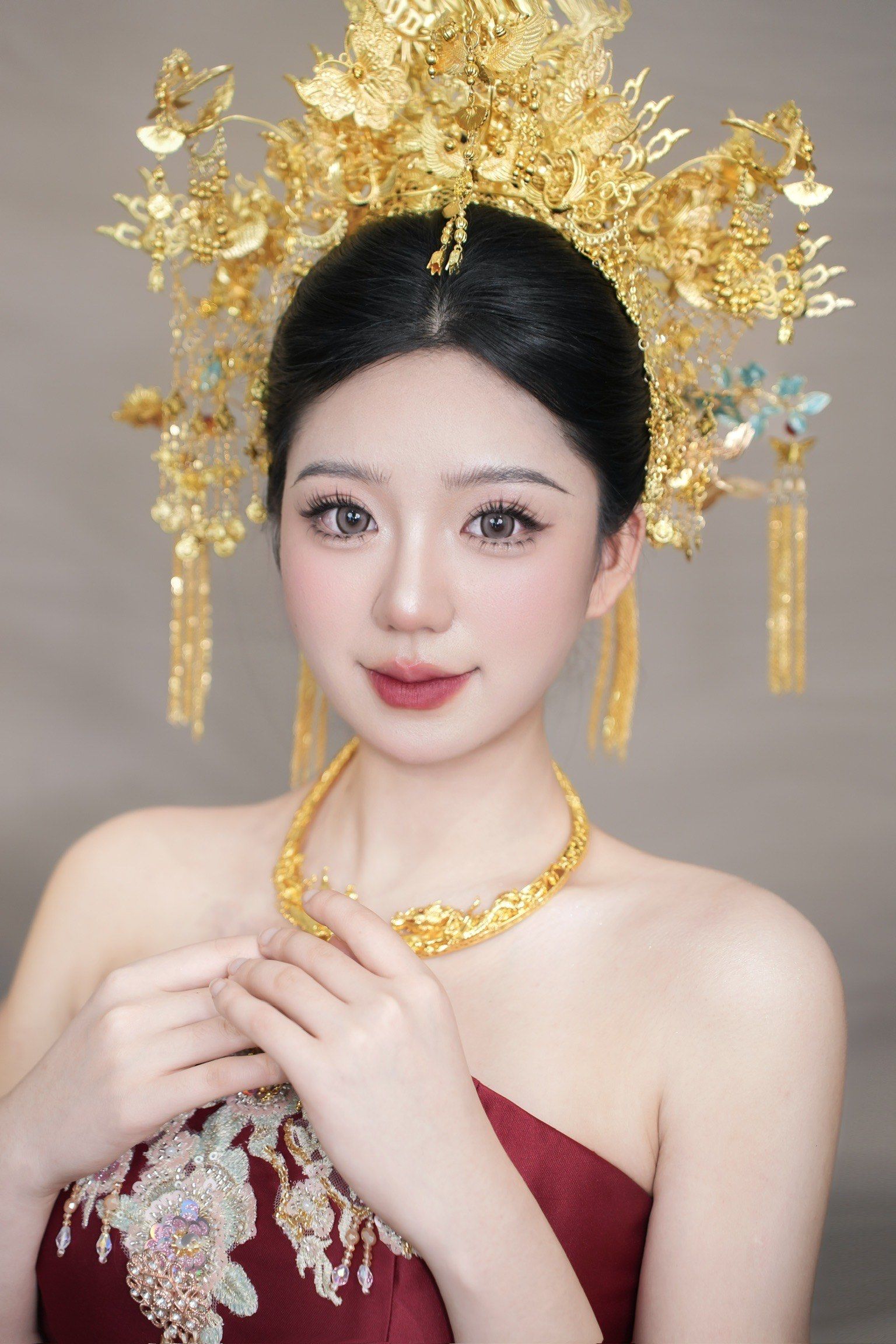 古风新娘超有范