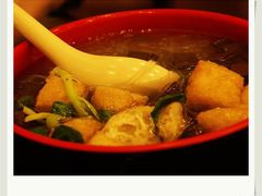 油豆腐鸭血汤-朱鸿兴面馆(镇湖店)
