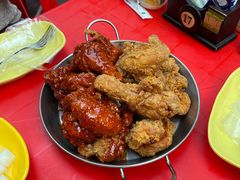 甜辣带骨炸鸡-BHC炸鸡(明洞总店)