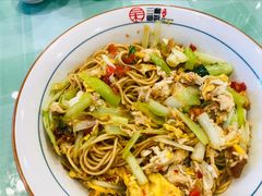 韭黄鸡蛋拌面-刘氏三和面馆