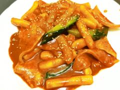 鱼饼炒年糕-桃园中华料理炸酱面(燕儿岛路店)