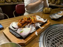 铁板鱿鱼-·缸桶屋·韩式牛肋条自助烤肉(西湖D11店)