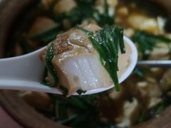 韭菜焖豆腐-天强农家菜馆