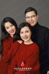 -时光纪亲子全家福照相馆(静安店母女写真父母纪念照)
