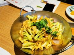 干锅有机花菜-苏州人家·精致苏帮菜(斜塘店)