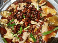 -东来菜馆•手抓海鲜家常菜•海鲜锅贴(鸽子窝店)