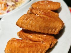 秘制烤鸡翅-猪啊牛呀羊啊铜盘烤肉(正大广场店)