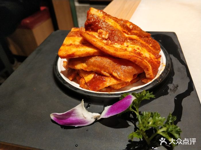 韩宫宴炭火烤肉(下沙银泰店)特味酱五花图片 - 第4张