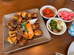 糖醋香菇-韩国한국厨房