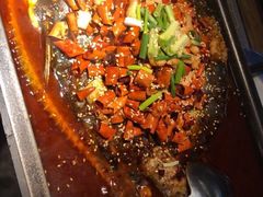 -探鱼·鲜青椒爽麻烤鱼(西南商都店)