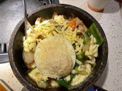 海鲜芝士石锅拌饭-猫爪爪原切自助烤肉(观音桥阳光世纪店)