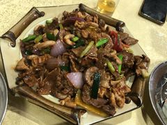 葱姜炒猪杂-标记美食新鲜猪杂(兴南大道店)