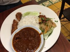 咖喱牛肉套餐-小槟城美食馆