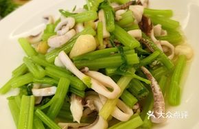 Squid with Celery