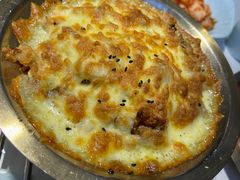 烤鸡爱上芝士-猪啊牛呀羊啊铜盘烤肉(正大广场店)