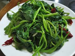 炝炒苕尖-弓虽昌焖烧鸡(大竹林店)