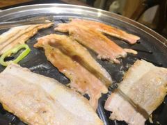 调味五花肉-九田家黑牛烤肉料理(中北镇店)
