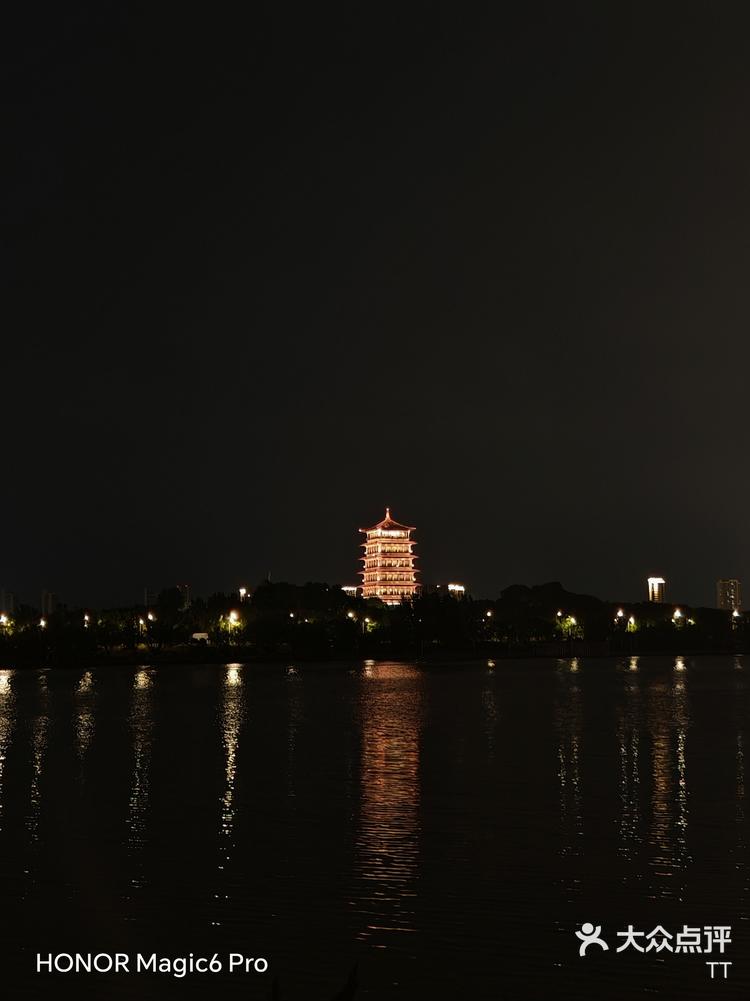 浐灞夜景哪里最漂亮图片