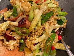有机花菜炒腊肉-漢舍中国菜馆(889广场店)