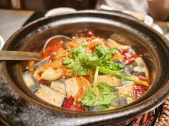 臭豆腐肥肠煲-褚记烤鸭·南京家常菜(雨花e-park店)