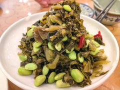 咸菜毛豆-罗阳人家私房菜(罗阳路店)