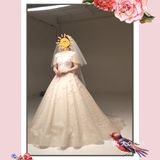 泡泡袖与小花朵的完美结合