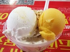 双色冰淇淋球清补凉-海大南门夜市(海富街店)