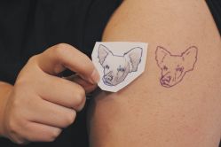 动物-新肤洗纹身