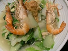 腐皮青菜-老头儿油爆虾·知味杭州(爱琴海购物中心)