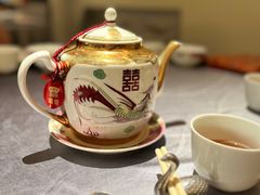 放净菊花的茶壶-惠食佳(滨江大公馆店)