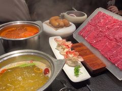 -海上明月海鲜火锅 鲜切牛肉