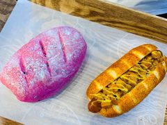 麻辣小龙虾热狗包-LELECHA乐乐茶(上海五角场万达广场店)