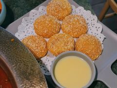 雪花南瓜饼-麻田会 ·鲜活现烹·牛蛙火锅(珠江新城维家思广场店)