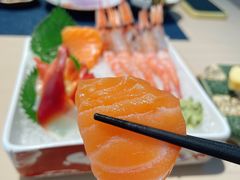 三文鱼背刺身-千代御(工农大路店)