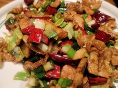 皱皮椒小炒肉-云海肴·汽锅鸡·云南菜(天山百盛优客店)