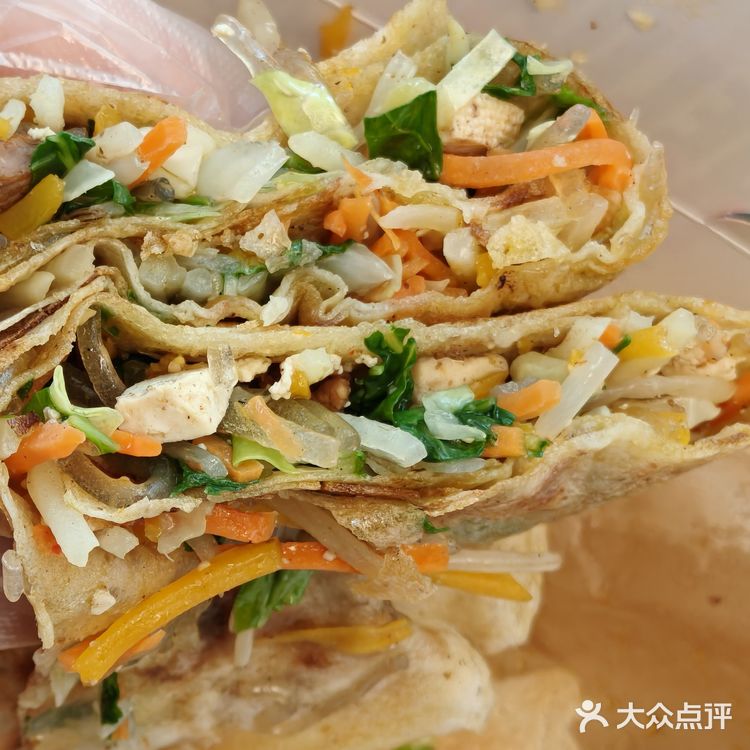 终于吃到了!滕州菜煎饼