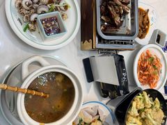 松茸老母鸡汤-小小饭店·休闲农庄·安吉松树林里的农家菜