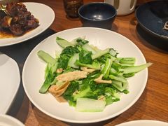 小白菜炒豆皮-苏帮袁Sue Cuisine(将台店)