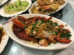 蒜蓉粉丝龙虾-金海湾海鲜排档(朱家尖店)