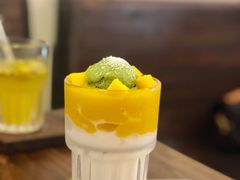 芒果综合冰-小食院简餐厅