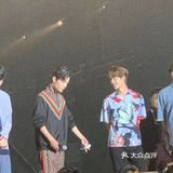 场馆里的陈情令专题布置很漂亮。重点是肖战和王一博真帅气