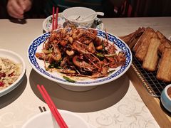杭州老头儿油爆虾河虾-老头儿油爆虾·三潭印月